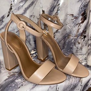 Mix No 6 CAMIAN Nude Strap Heels